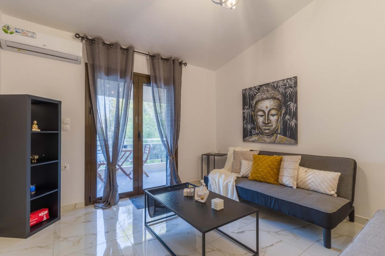 Seaside Serenity Suite In Loutra Kato Almirí Exterior foto
