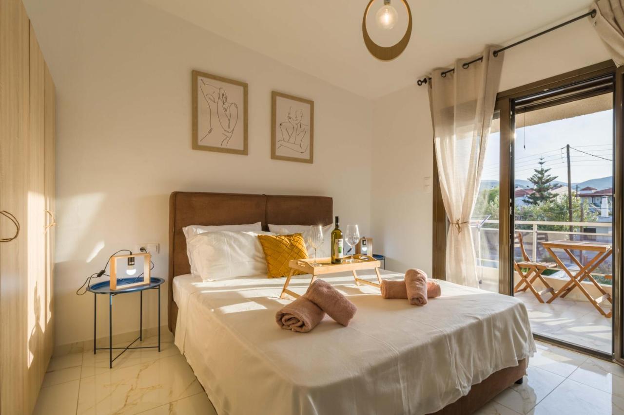 Seaside Serenity Suite In Loutra Kato Almirí Exterior foto